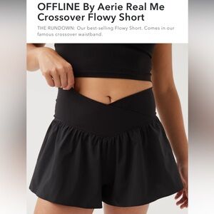 Offline by Aerie Real Me Crossover Flowy Short